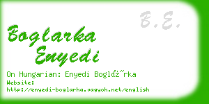 boglarka enyedi business card